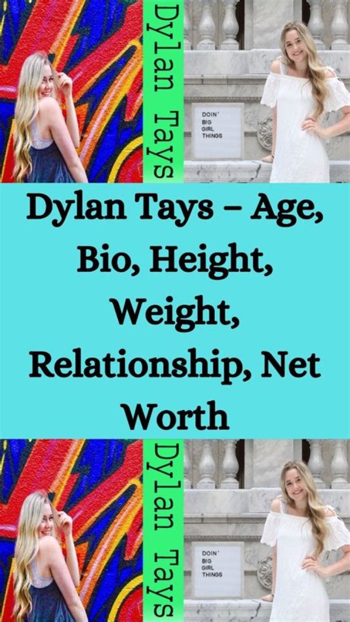 Dylan Tays Biography, Age, Height, Husband, Net Worth, Family