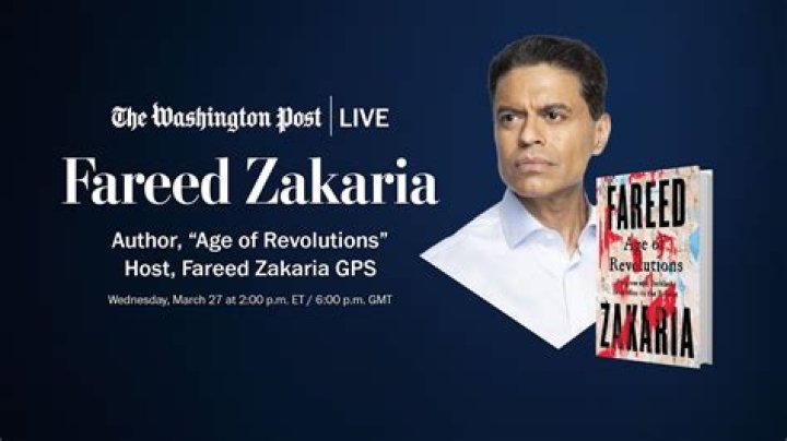 Fareed Zakaria Biography, Age, Height, Wife, Net Worth, Family