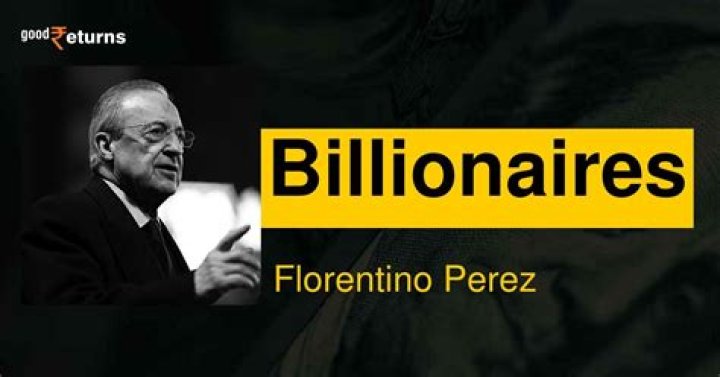 Florentino Pérez Biography, Age, Height, Wife, Net Worth, Family