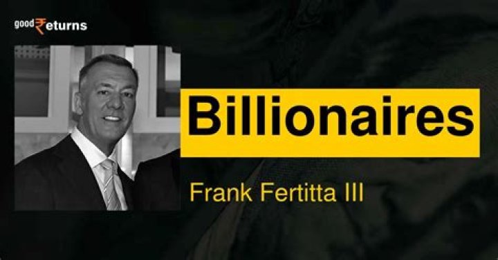 Frank Fertitta III Biography, Age, Height, Wife, Net Worth, Family