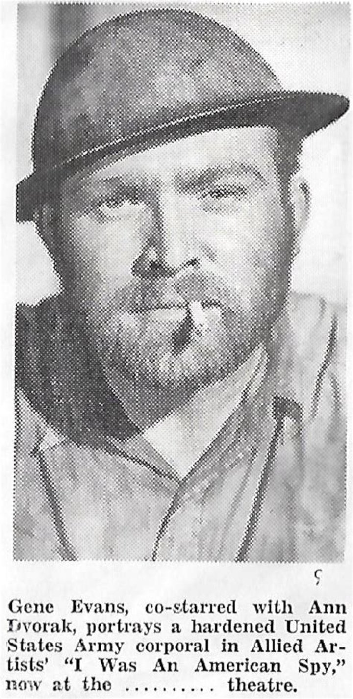 Gene Evans Biography, Age, Height, Wife, Net Worth, Family