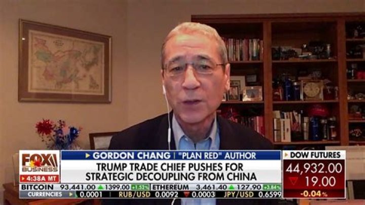 Gordon Chang Biography, Age, Height, Wife, Net Worth, Family
