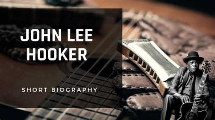 John Lee Hooker Biography, Age, Height, Wife, Net Worth, Family