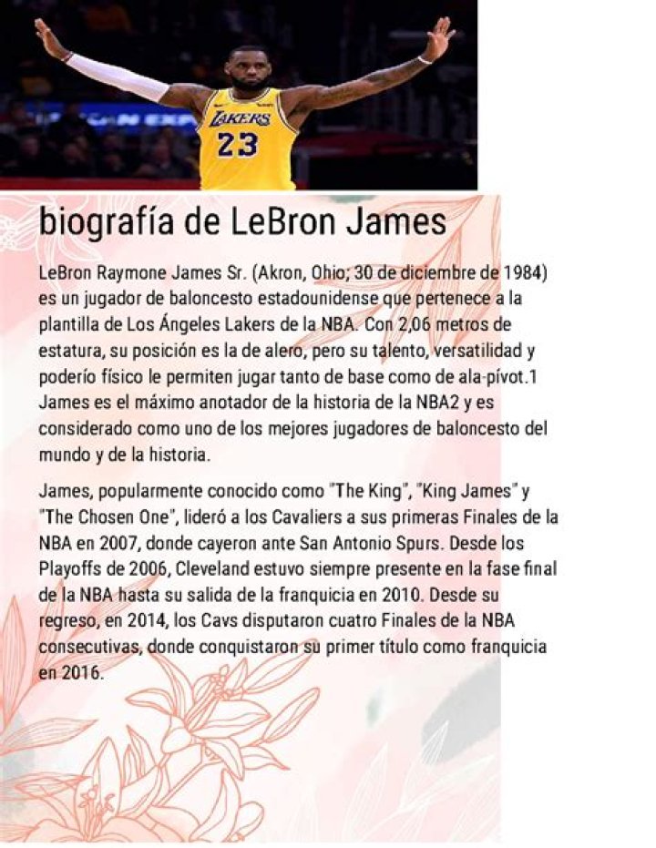 LeBron James biografía, edad, altura, esposo, net worth, familia