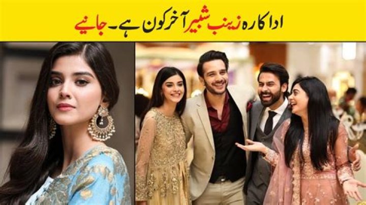 Zainab Ahmed Biography, Age, Height, Husband, Net Worth, Family